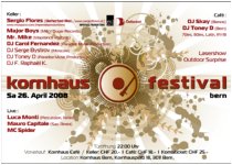 Kornhaus Festival 2008, 26.04.2008